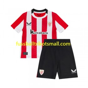 Fußballtrikots Athletic Bilbao Kinder 2024-2025 Kurzarm Heimtrikotsatz kaufen